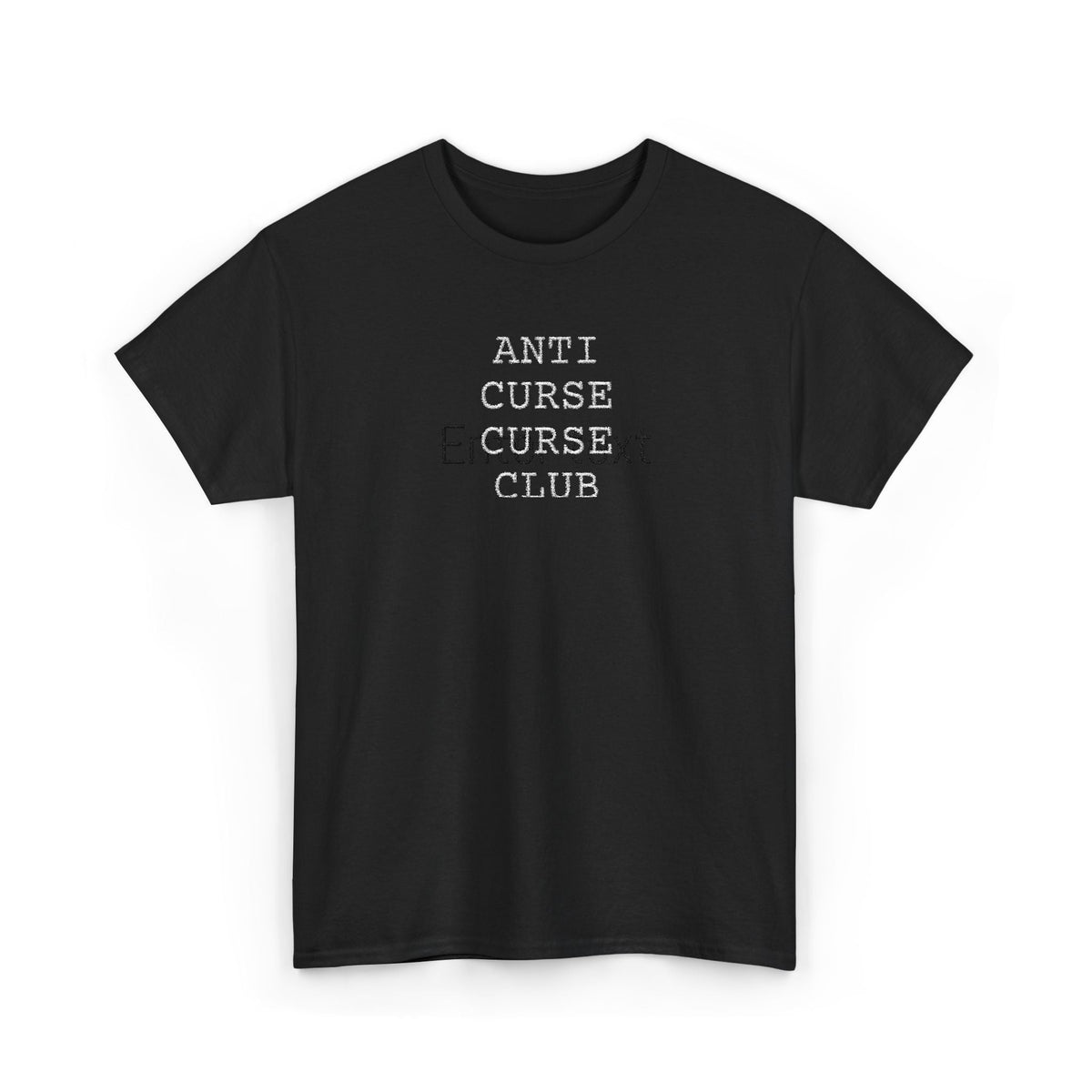 Distressed Type Tee