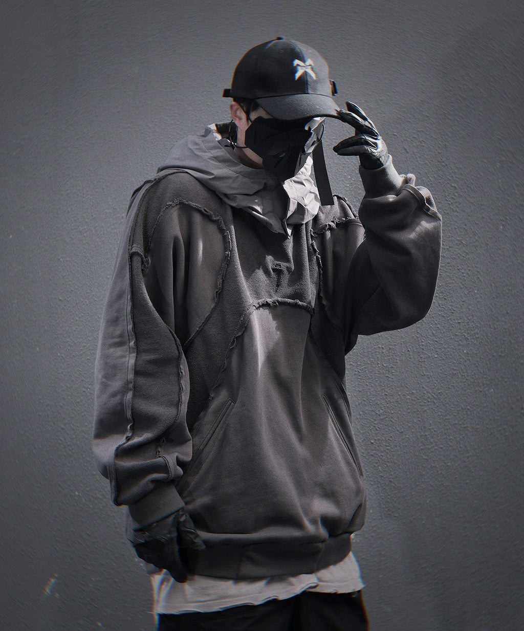 HiH56 Grey NX Hoodie
