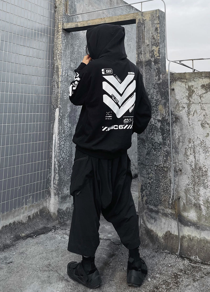 Sim25 Cyberpunk Neck Gaiter Hoodie