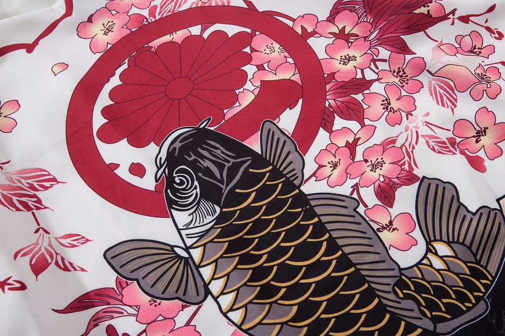 YC09 Fish in the Pond Kimono