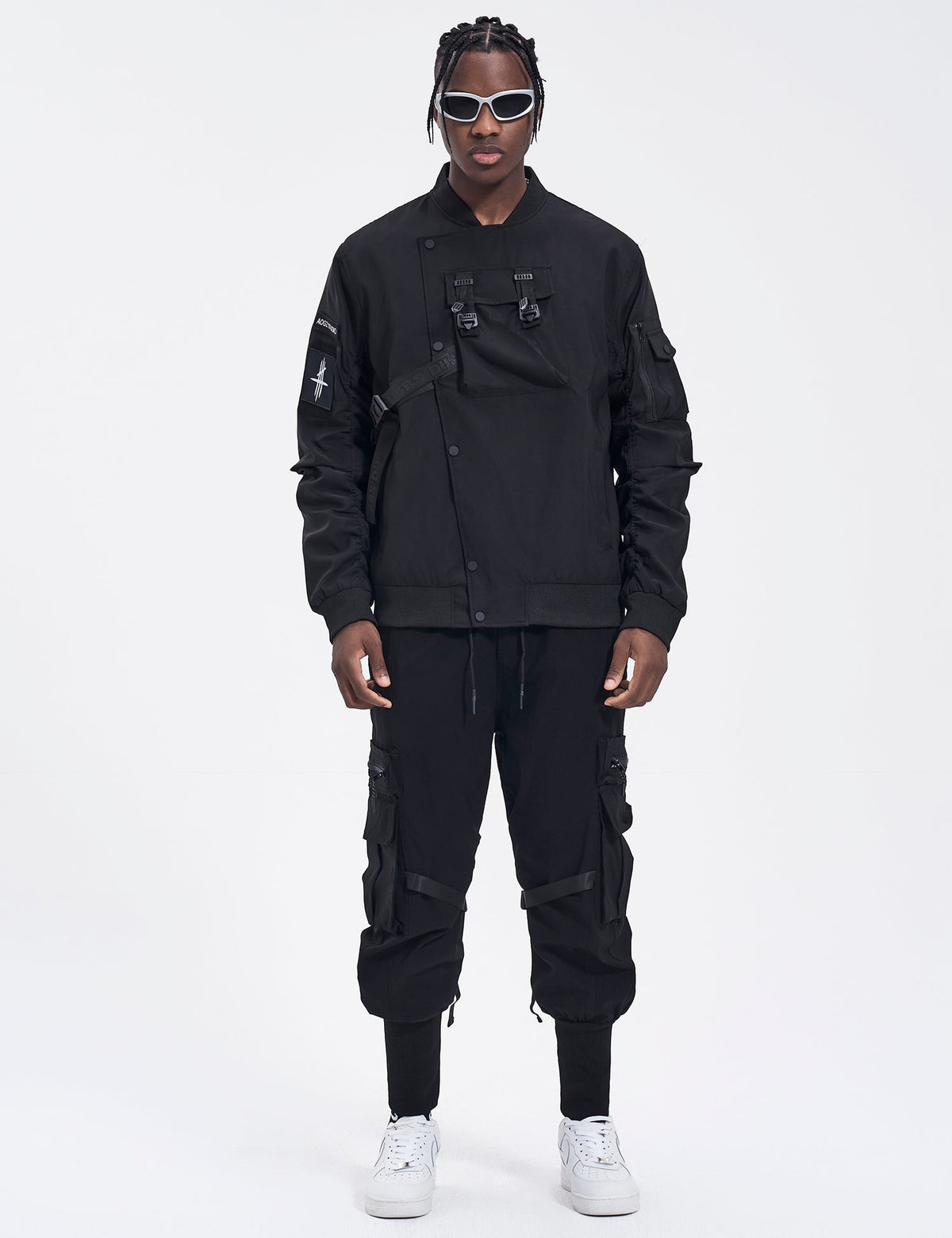DuskJ6 Scar Slash Bomber Jacket