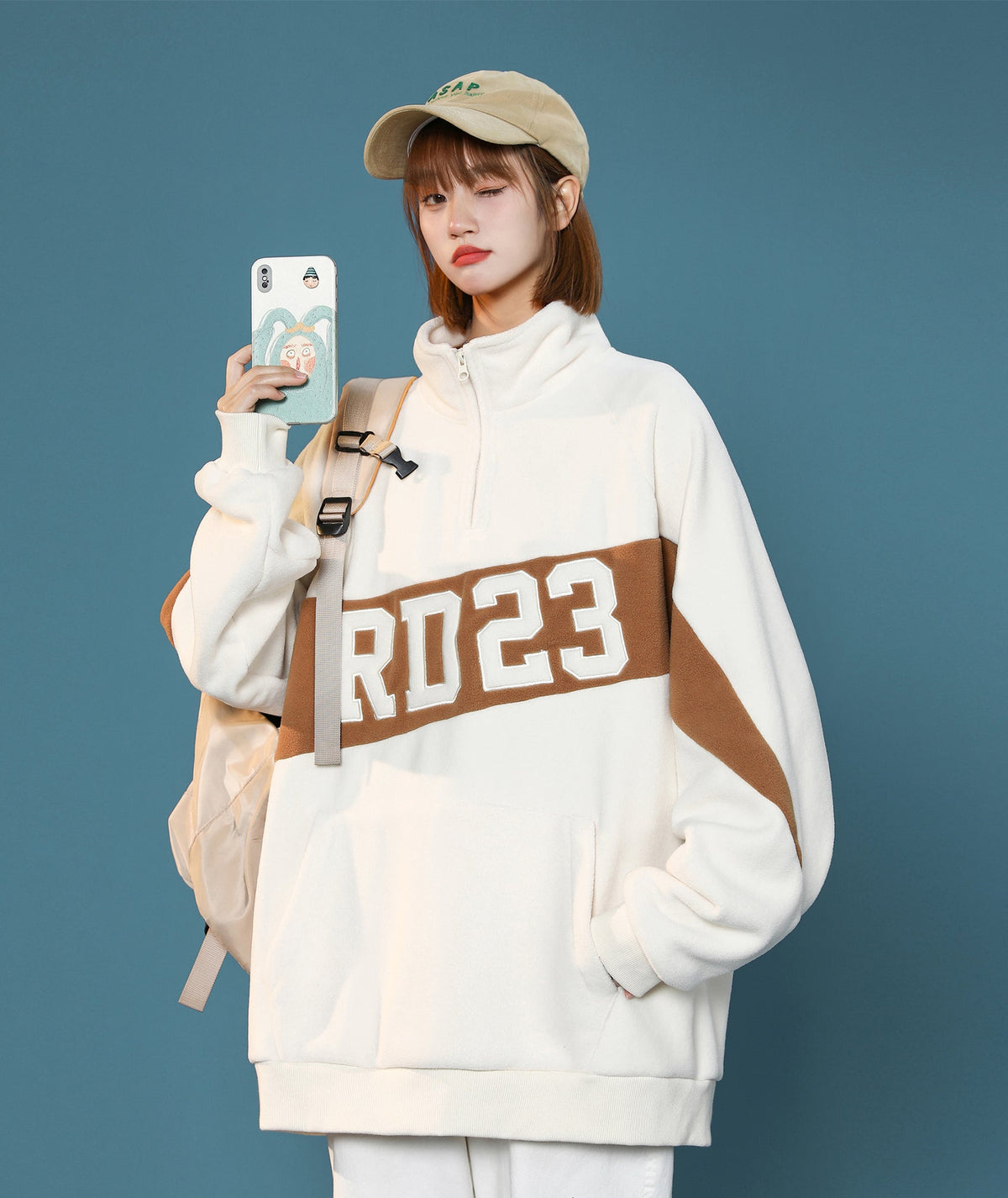 Women's RD23 Quarter Zip Up Sweatshirt