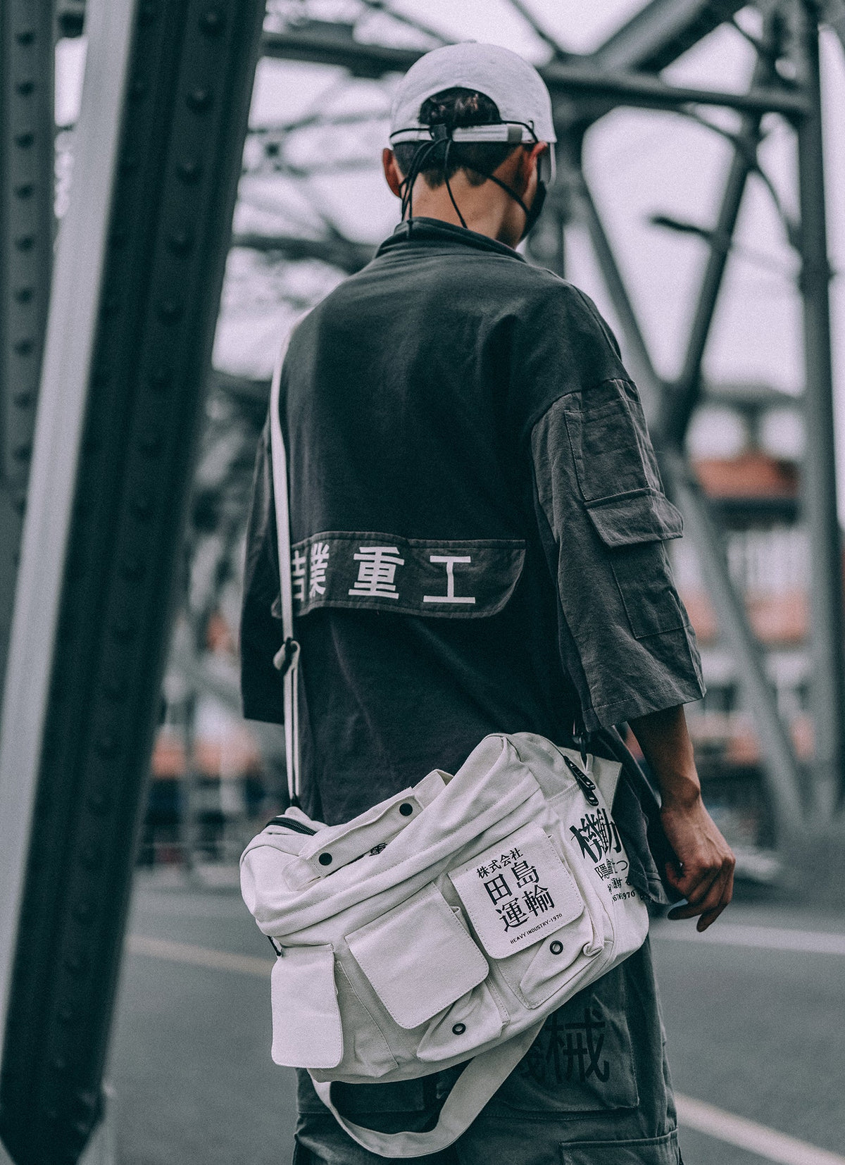 Industrial Crossbody Bag