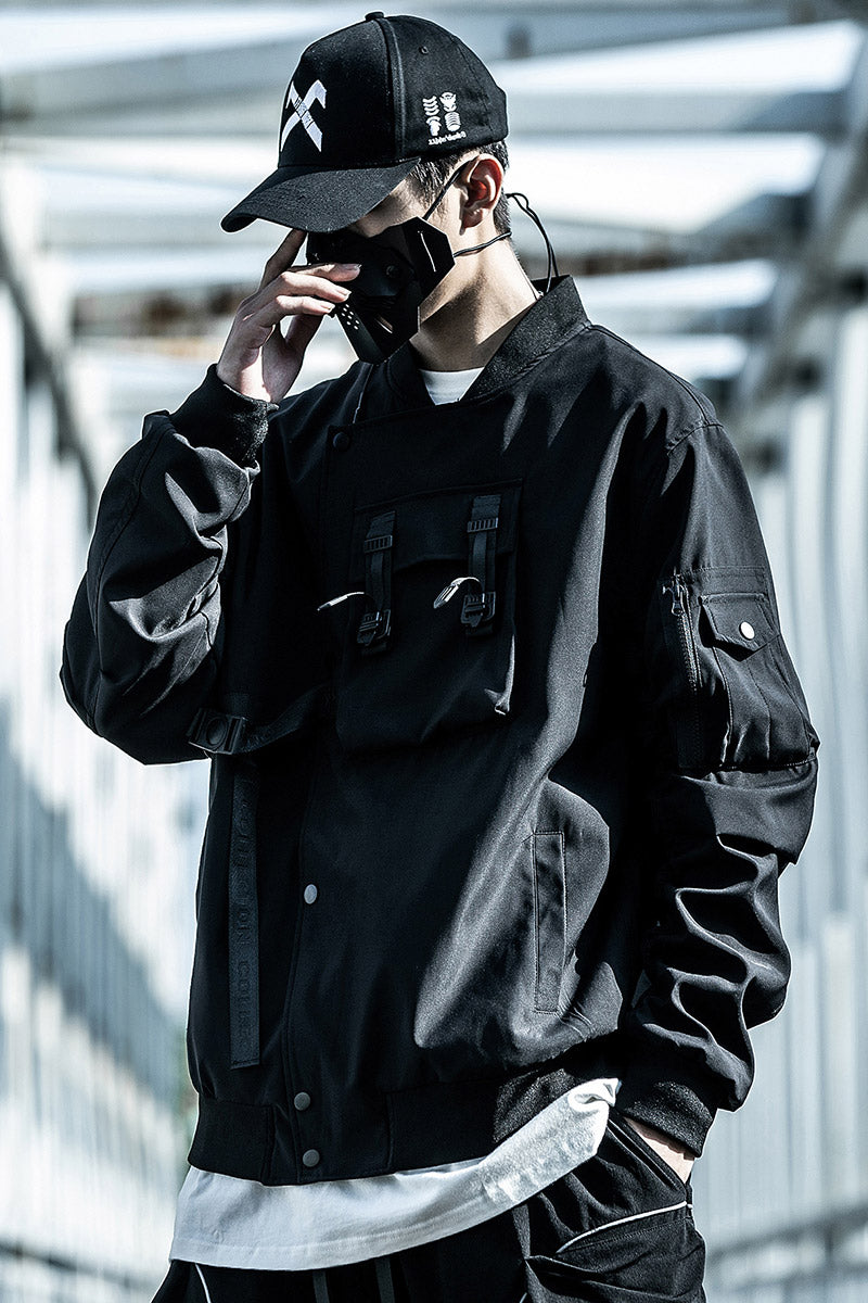 DuskJ6 Scar Slash Bomber Jacket