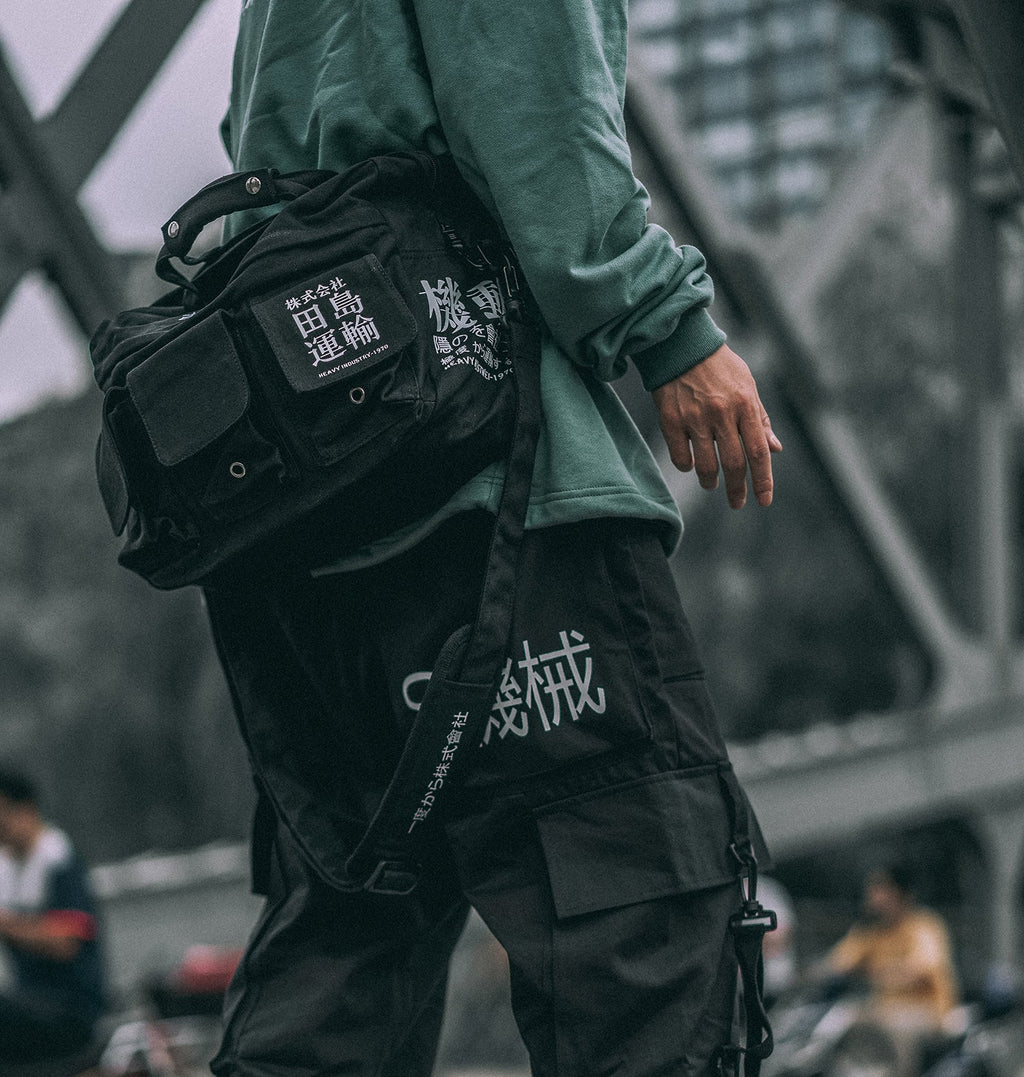 Industrial Crossbody Bag
