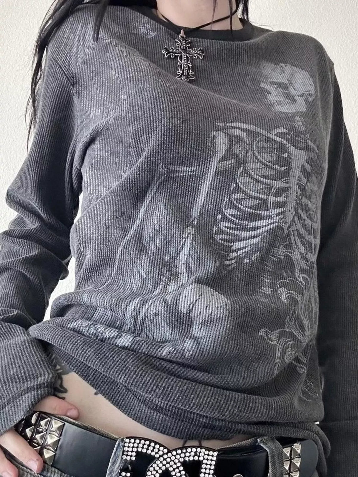 Skeleton Long Sleeve T-Shirt