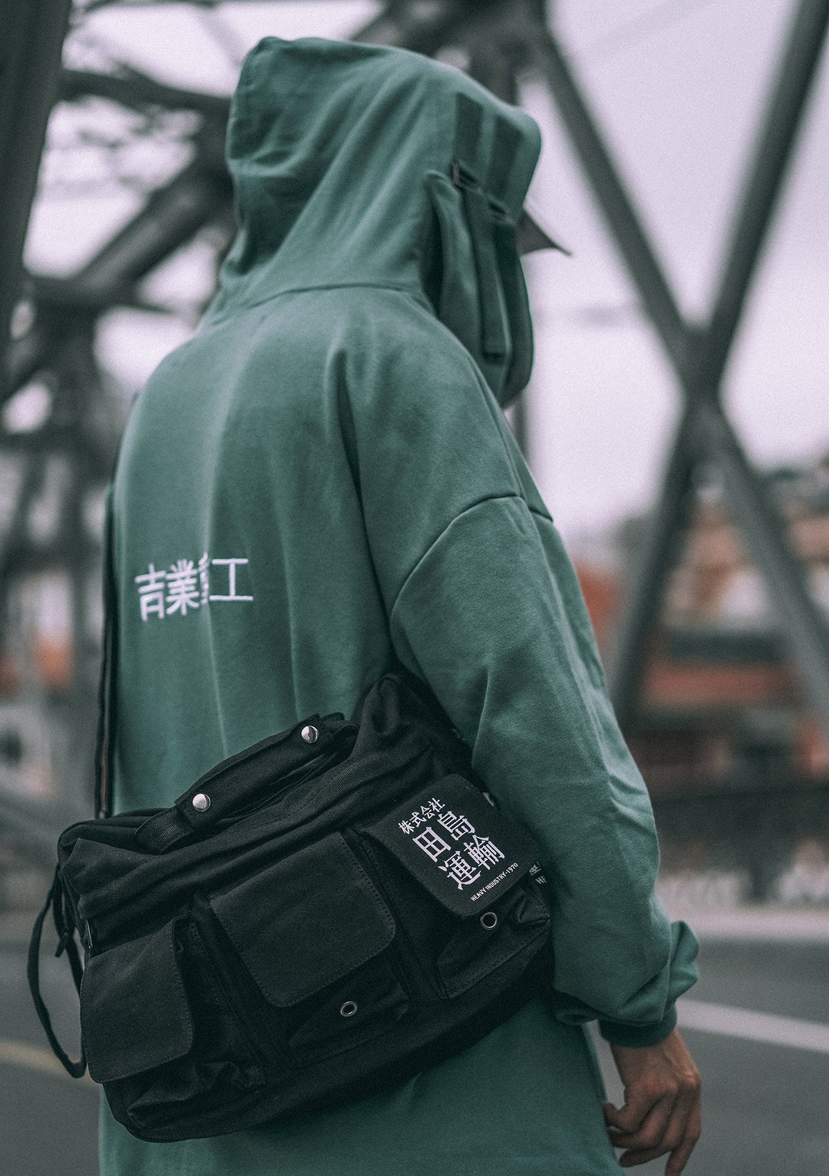 Industrial Crossbody Bag