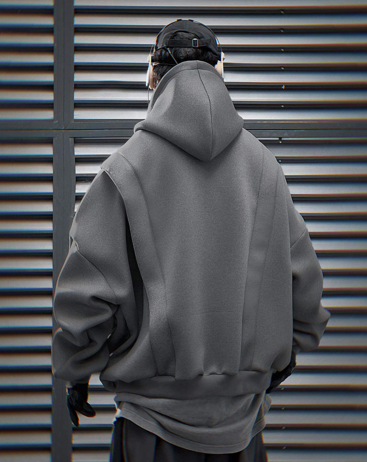 HiH50 Grey Nexus Hoodie