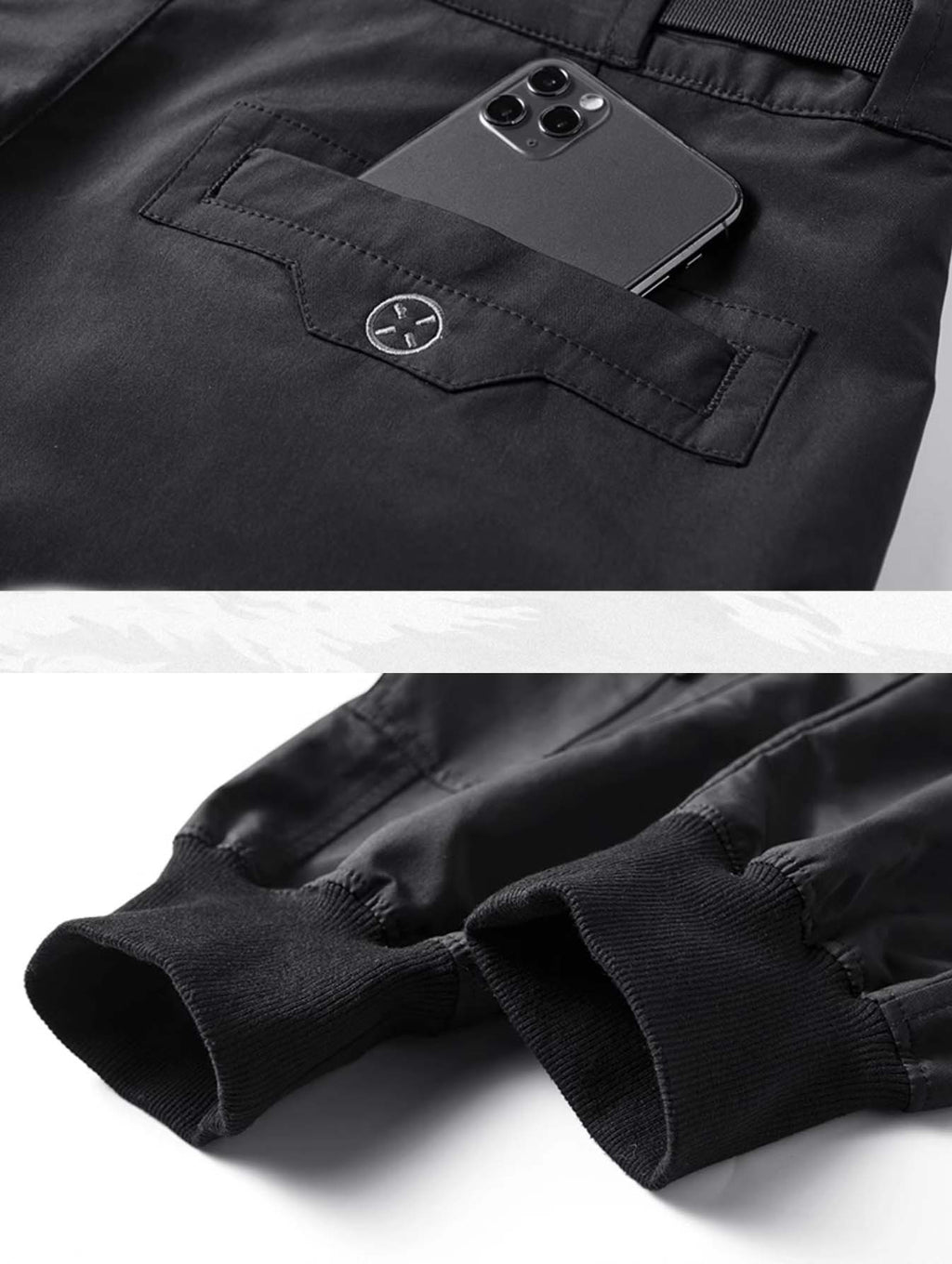 IBP323 CX Matte Black Pants