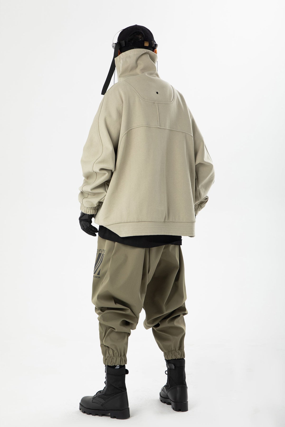 HiH49 Precision High Neck Olive Sweater