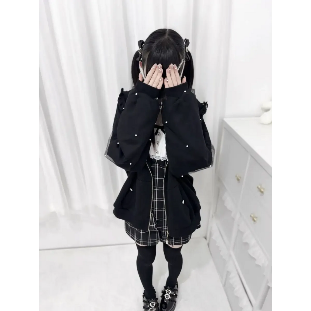 Kawaii Harajuku Bunny Ear Hoodie