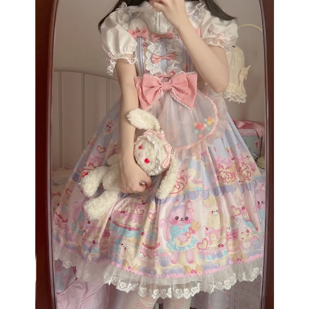 Cute Cat Pastry Chef Lolita