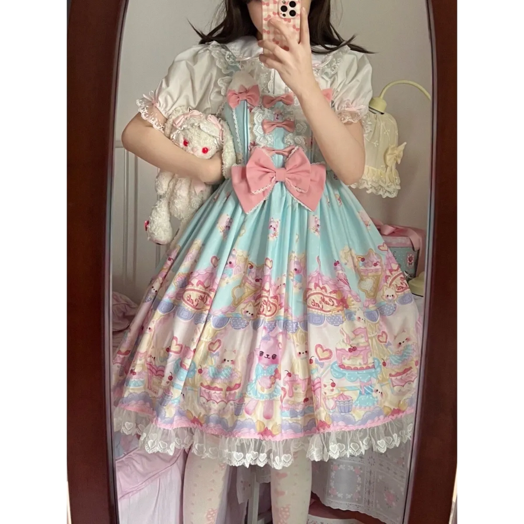 Cute Cat Pastry Chef Lolita