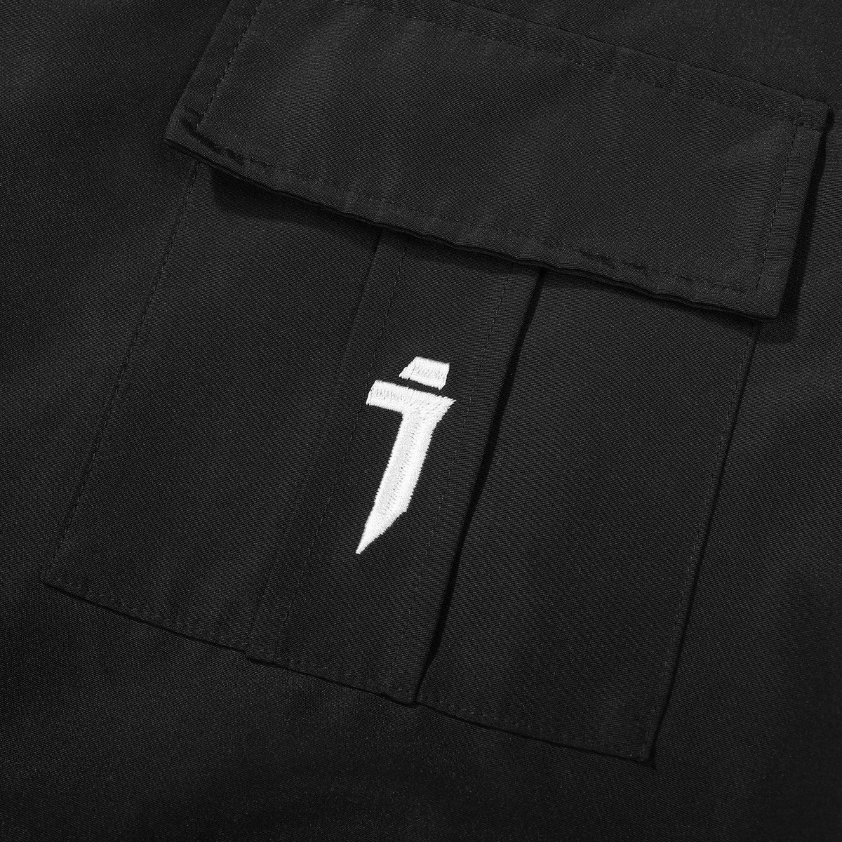 HiJ38 I-Tech Anorak Trench Coat