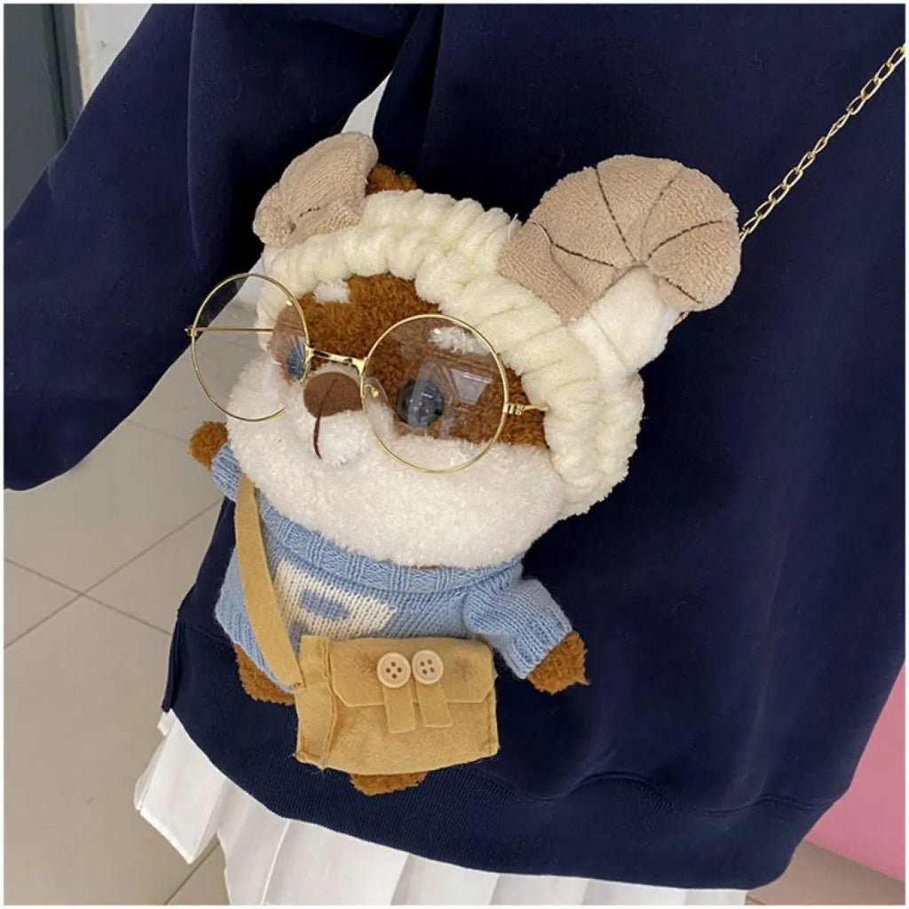 Corgi Kawaii Plush Backpack