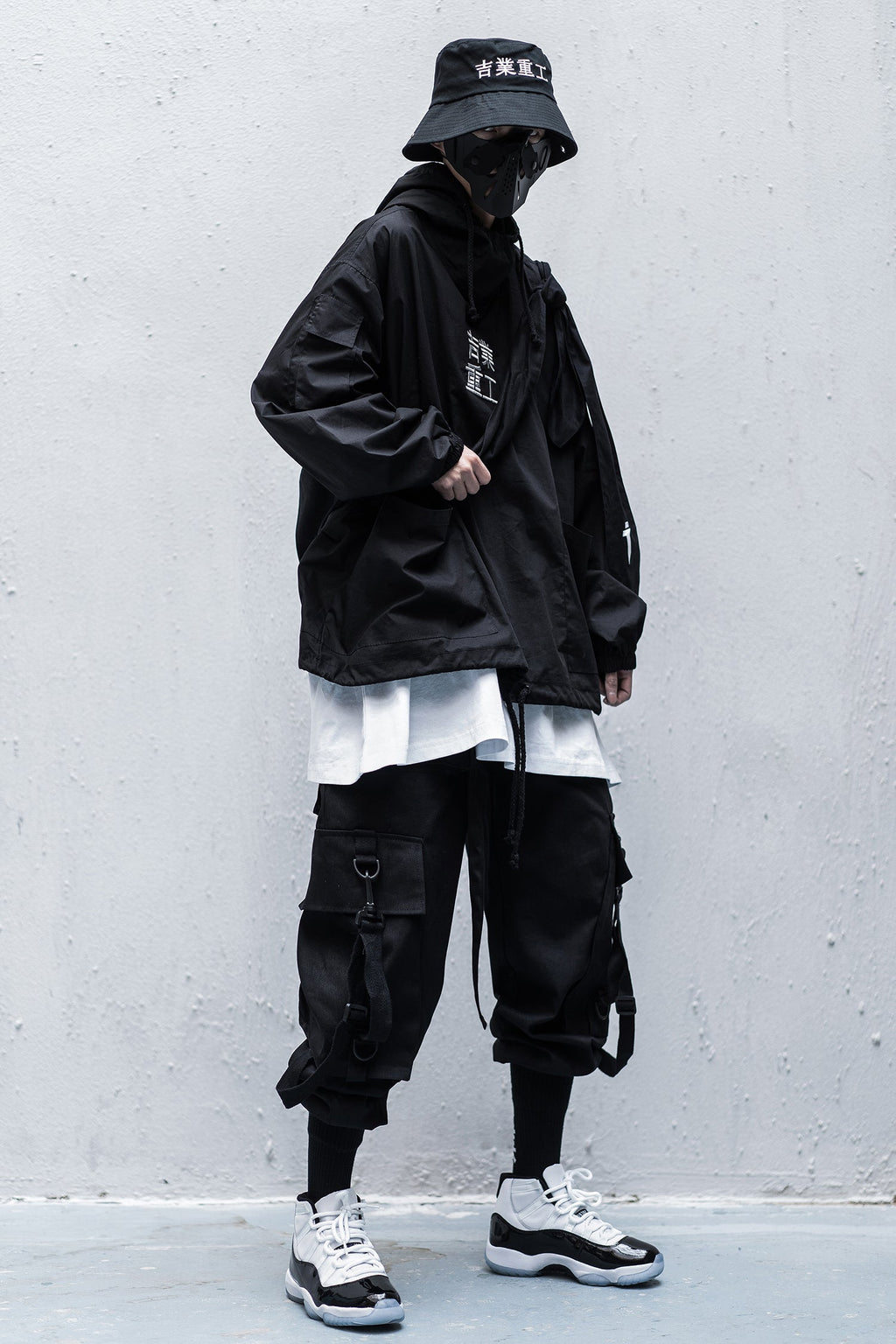 HiP5 Black 09 I-Tech Cargo Pants