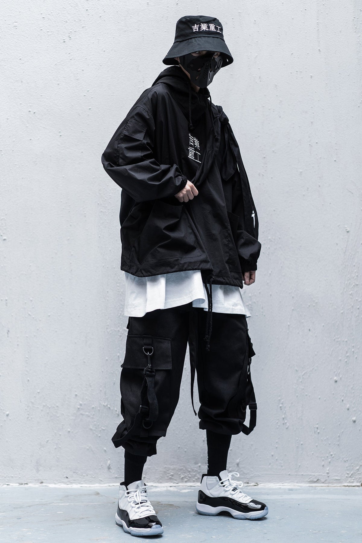 HiP5 Black 09 I-Tech Cargo Pants