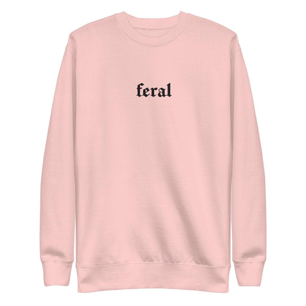 Feral Blackout Embroidered Sweatshirt