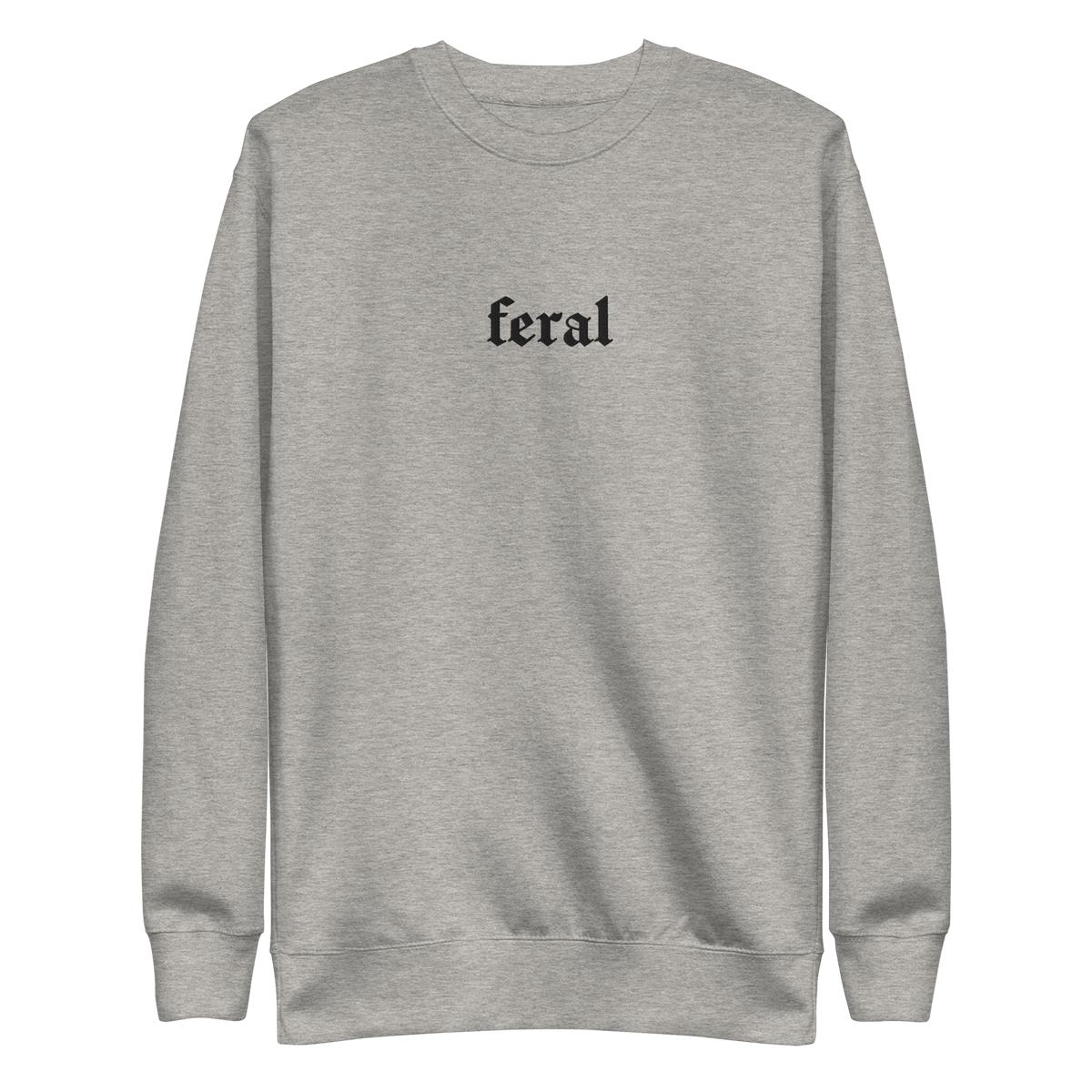 Feral Blackout Embroidered Sweatshirt