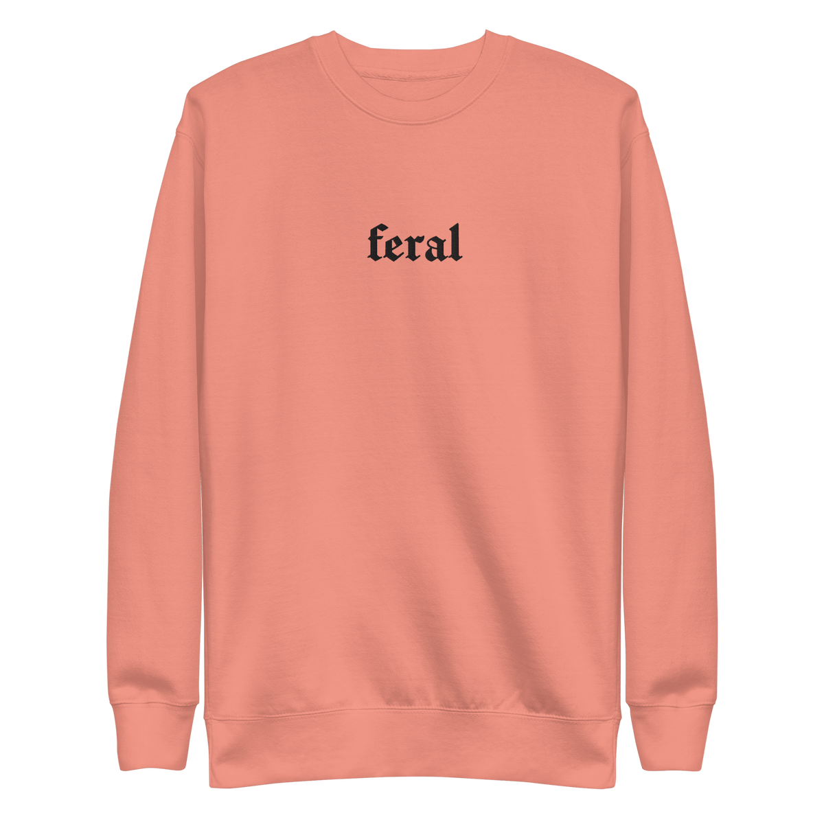 Feral Blackout Embroidered Sweatshirt