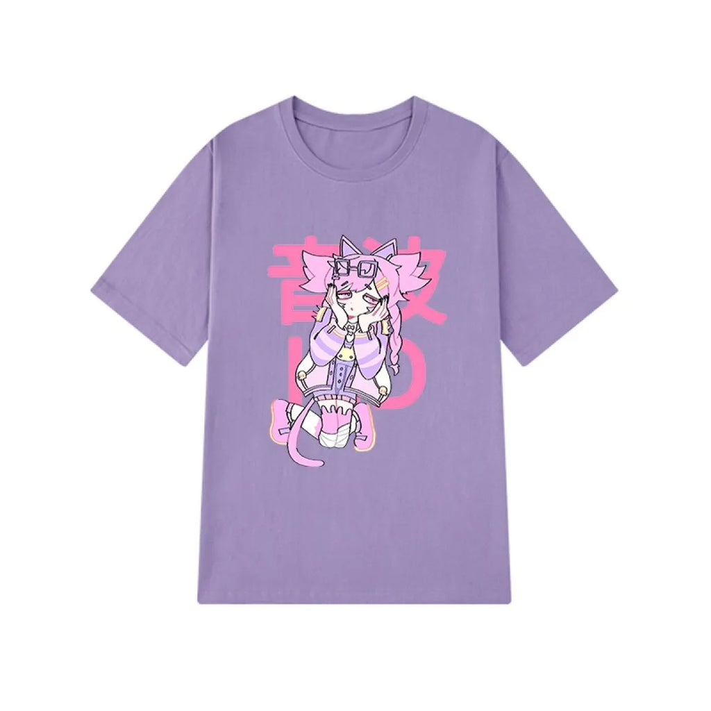 Sexy Harajuku Anime Girl Shirt