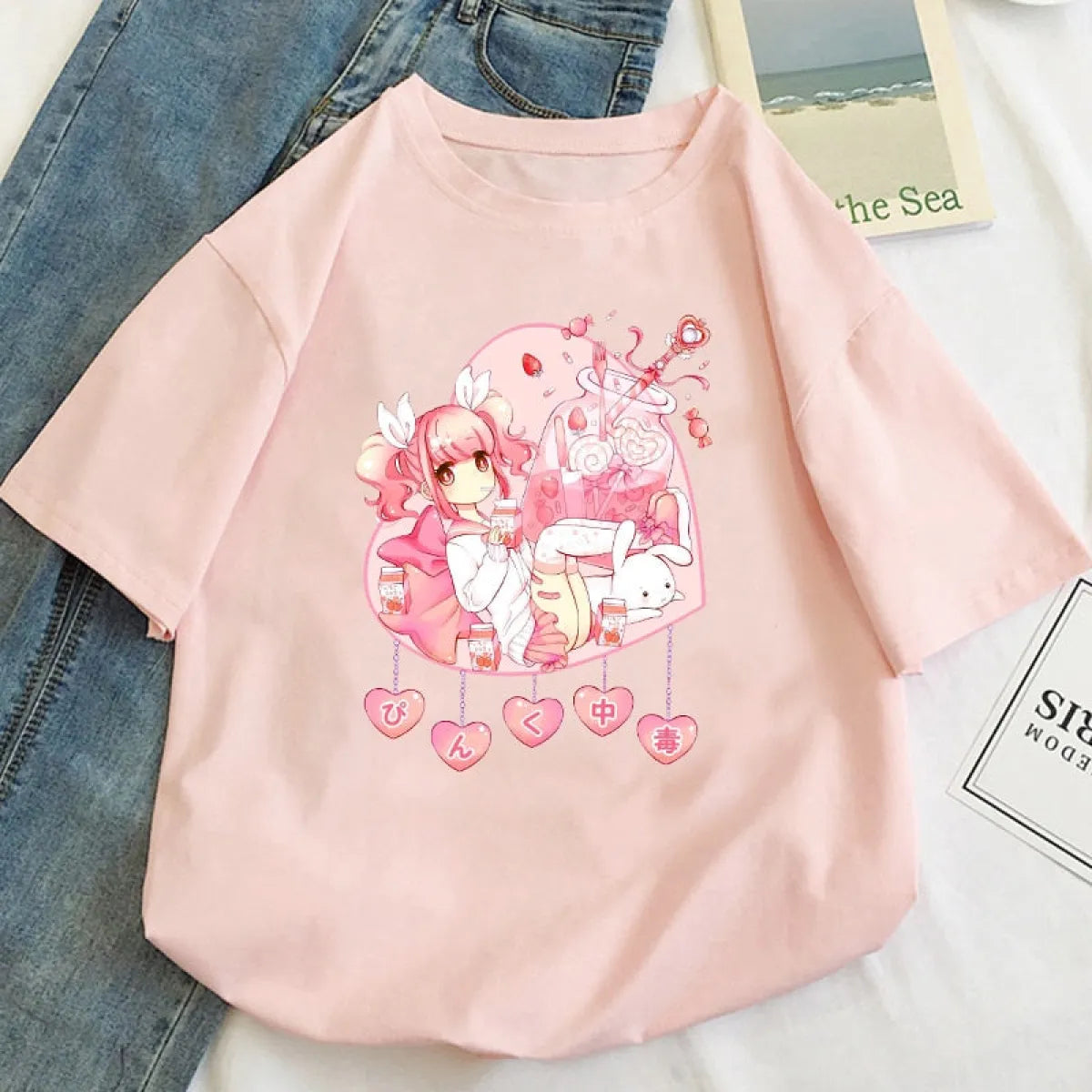 Sexy Harajuku Anime Girl Shirt