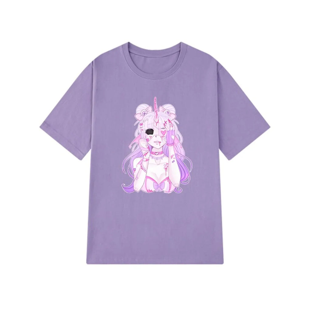 Sexy Harajuku Anime Girl Shirt