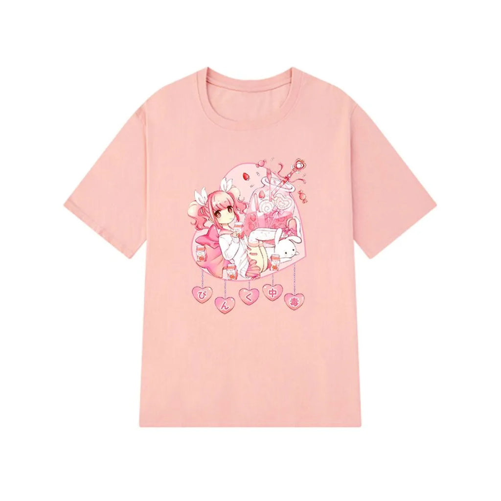 Sexy Harajuku Anime Girl Shirt