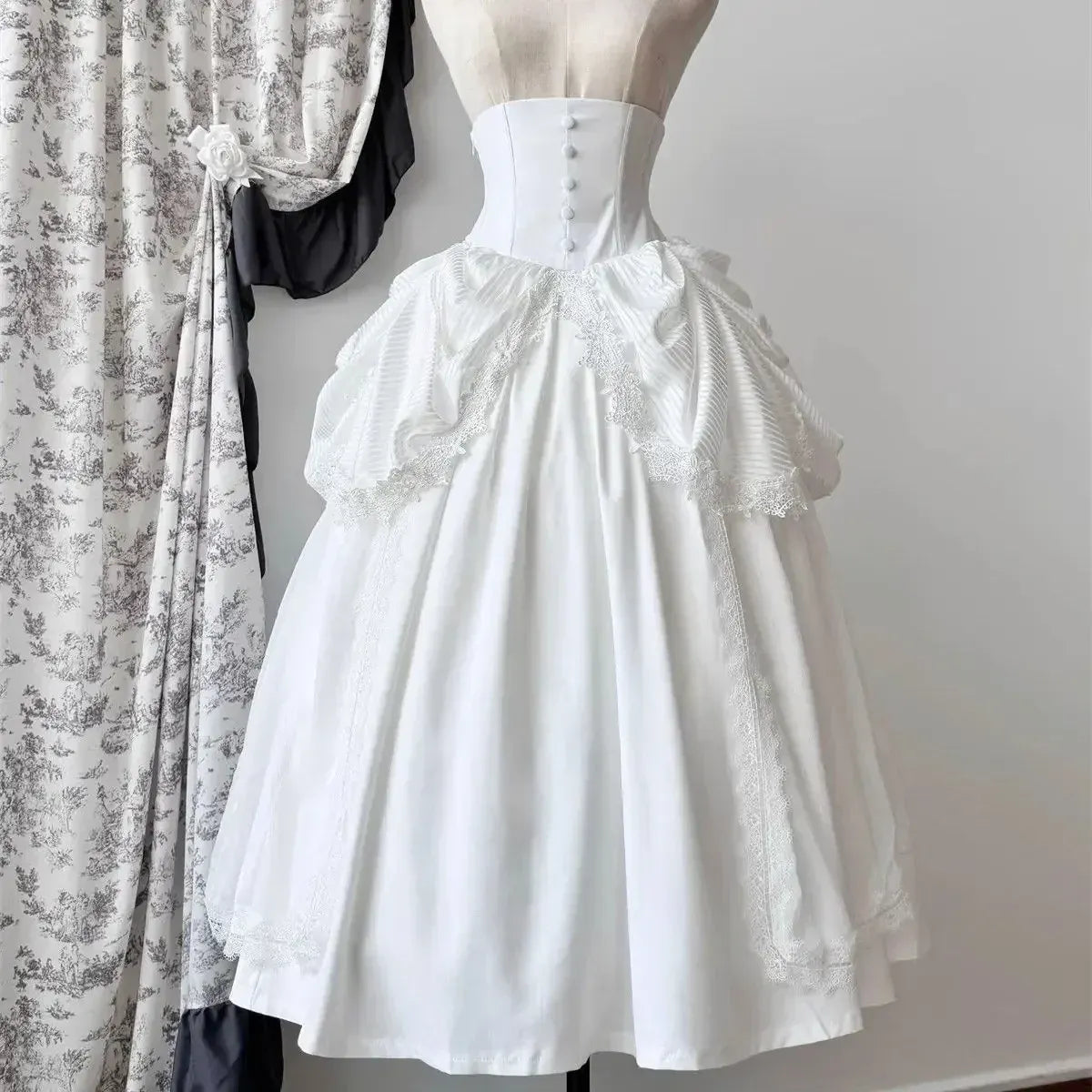 Harajuku Lolita Ruffle Sleeve Top