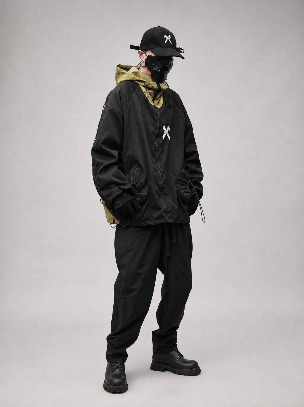 Industrial Climber Jacket worn by model