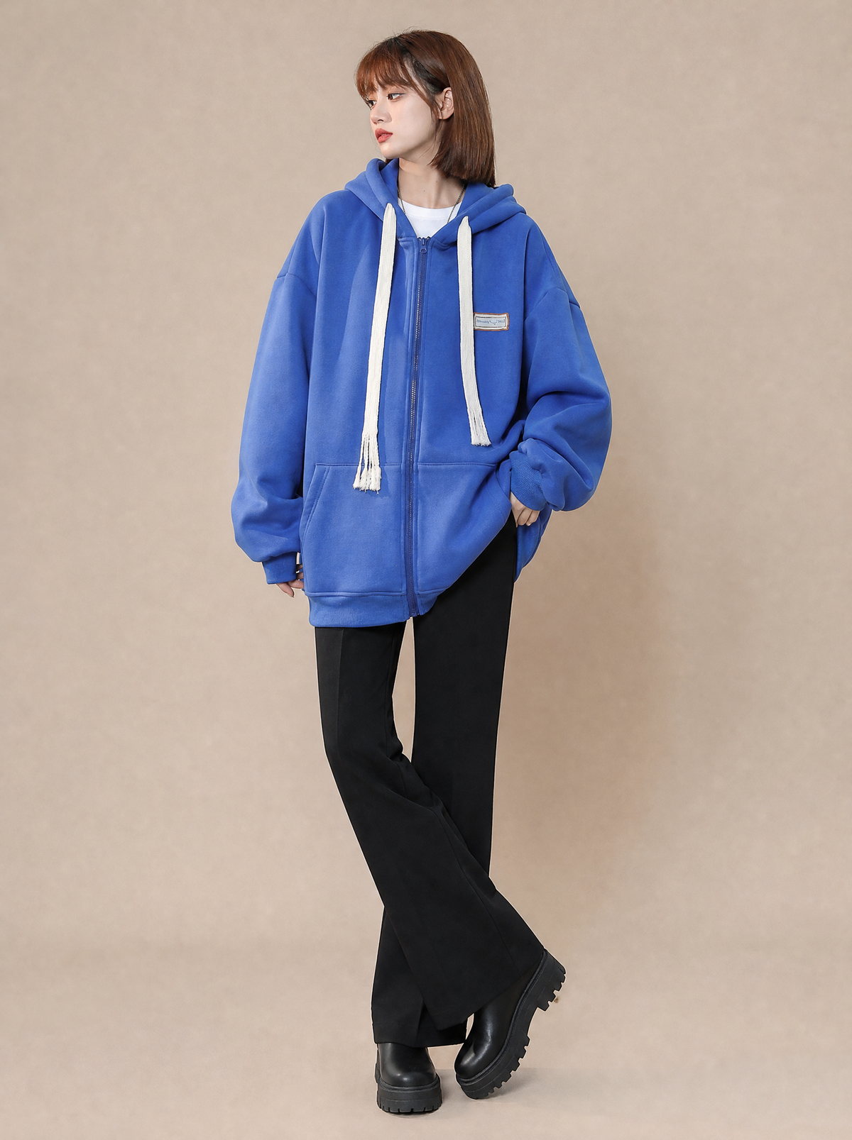 Worn by a Japanese female model: Women's 1602 Casual Jacket