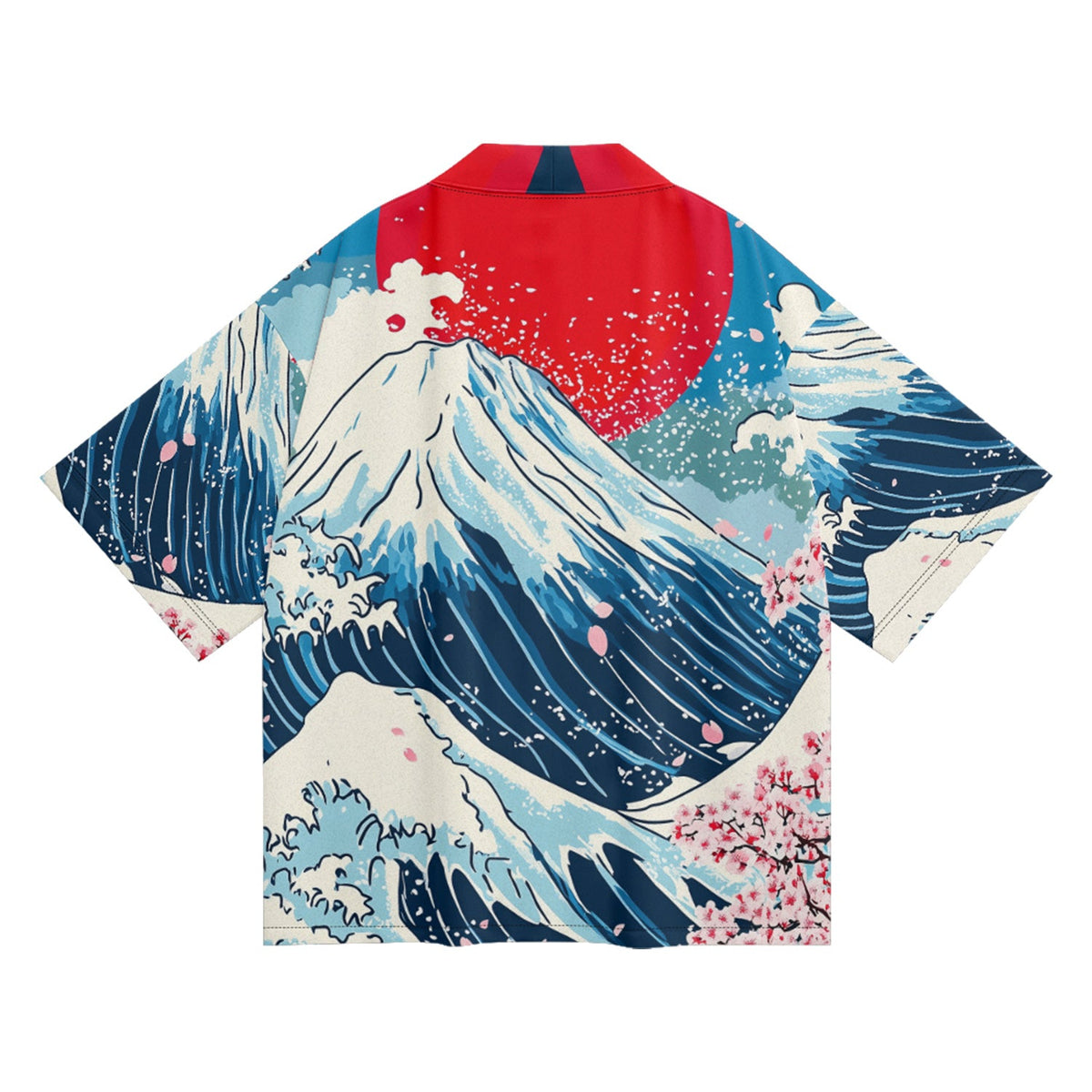 K28 Fuji Waves Kimono