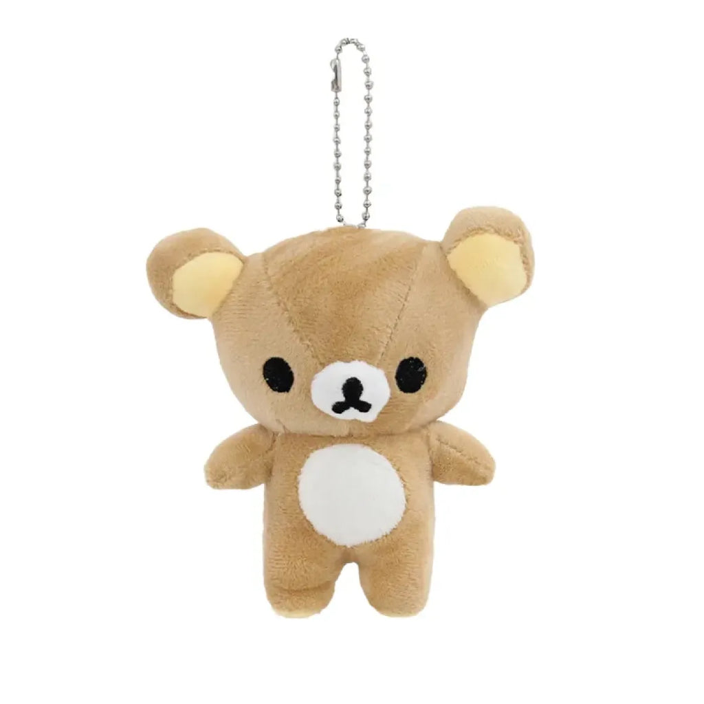 Kawaii Rilakkuma Plush Bear Keychain – Cute Backpack Pendant Toy