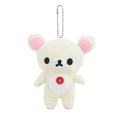 Kawaii Rilakkuma Plush Bear Keychain – Cute Backpack Pendant Toy