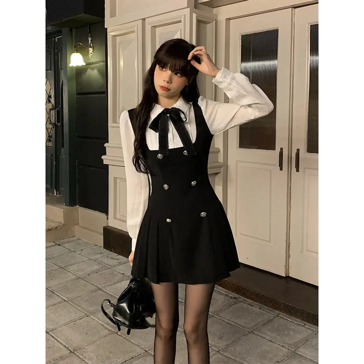Korean Fashion Autumn Mini Dress