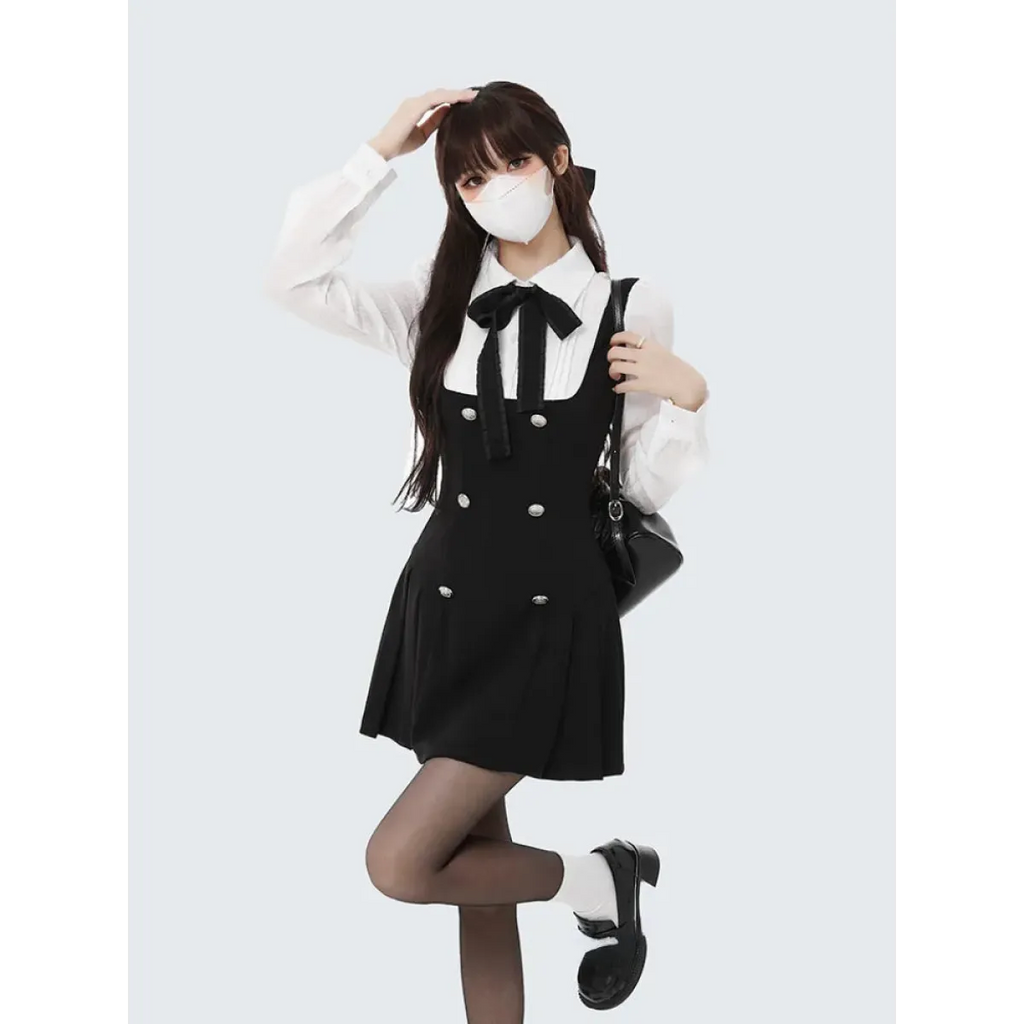 Korean Fashion Autumn Mini Dress
