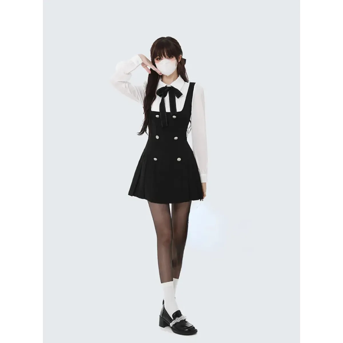 Korean Fashion Autumn Mini Dress