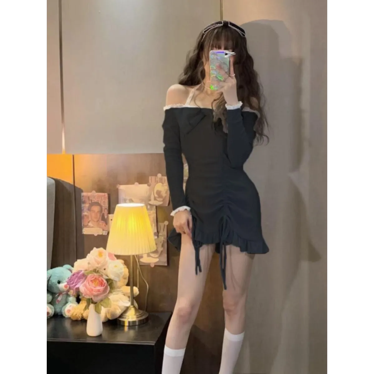 Korean Style Ruffled Lolita Dress