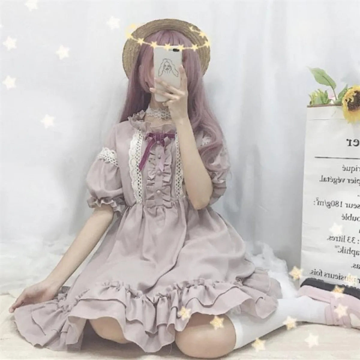 Women's Lavender Lolita Dress