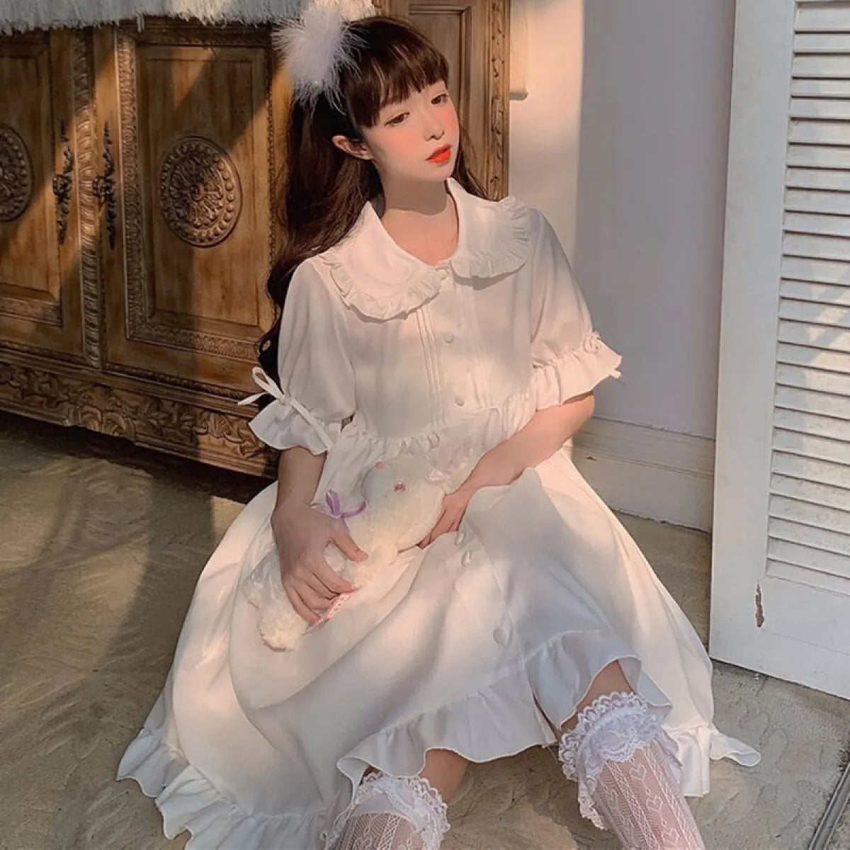 Kawaii Lolita Ruffle Dress