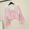 Lucy Lou Style Knit Crop Sweater