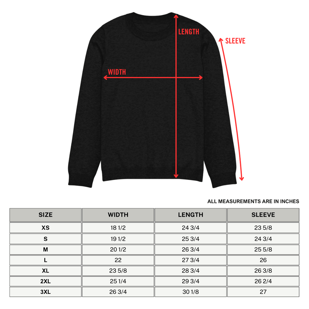 Nosferatu Nights Knit Crewneck Sweater