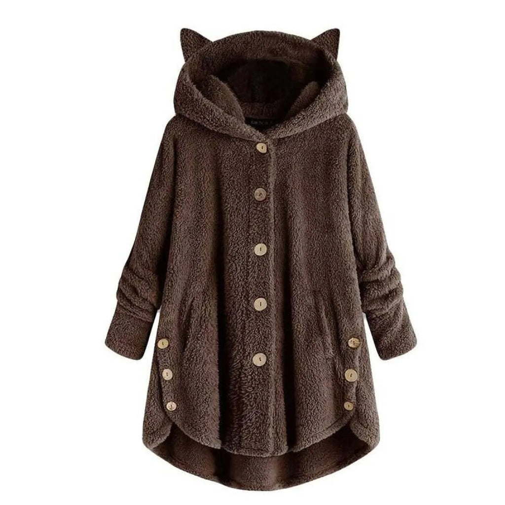 Women's Plush Kawaii Coat