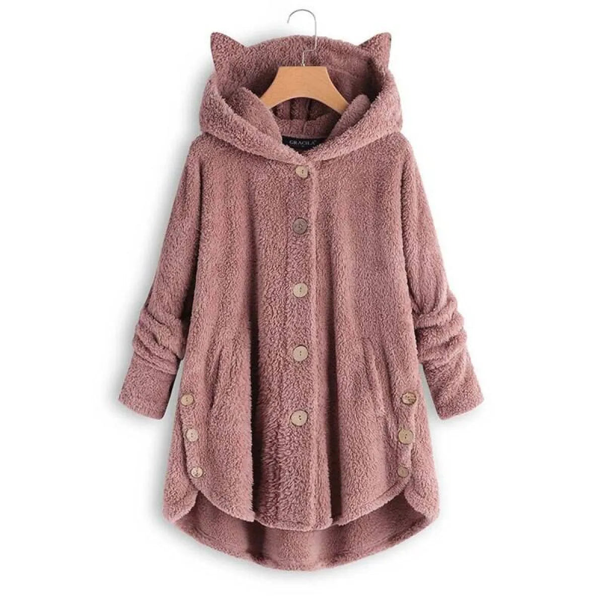 Women's Plush Kawaii Coat