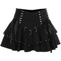Rivet Bandage Mini Skirt