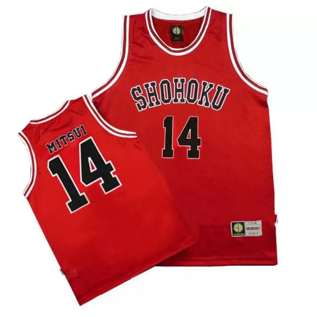 Shohoku Basketball Team Jersey - Sakuragi Hanamichi, Rukawa