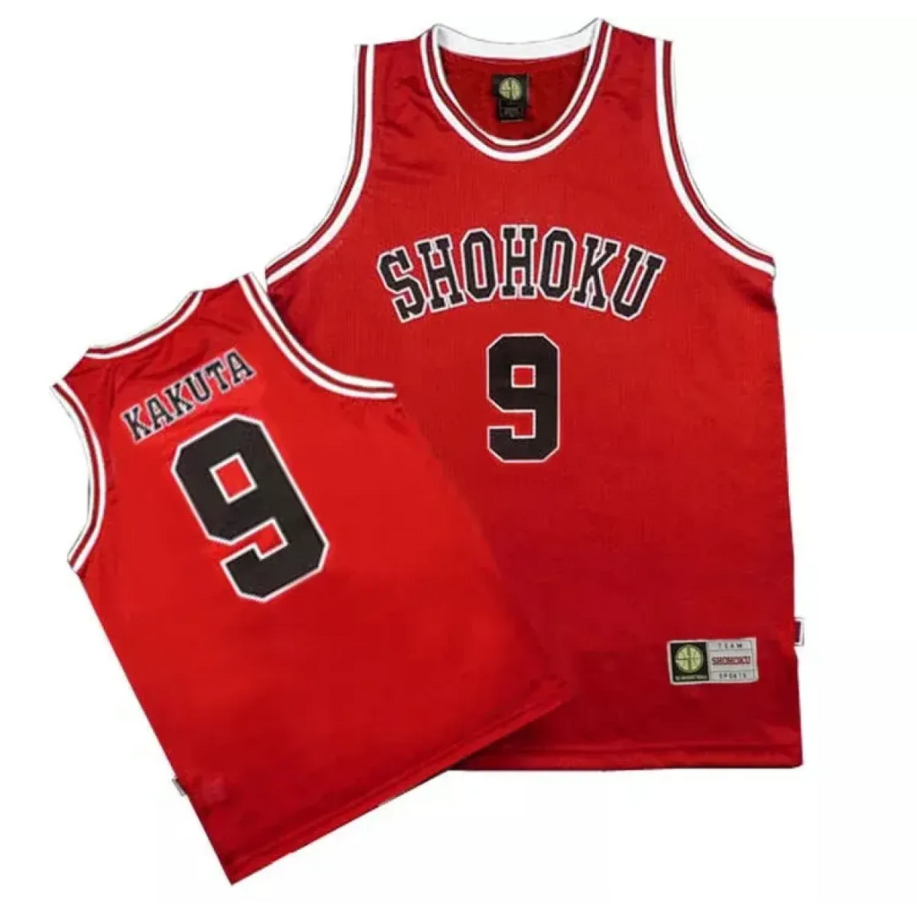 Shohoku Basketball Team Jersey - Sakuragi Hanamichi, Rukawa