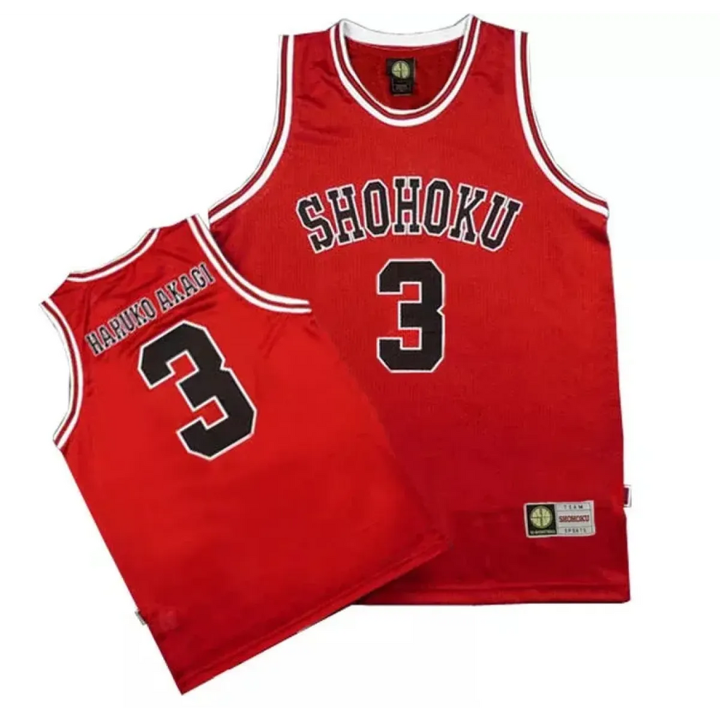 Shohoku Basketball Team Jersey - Sakuragi Hanamichi, Rukawa