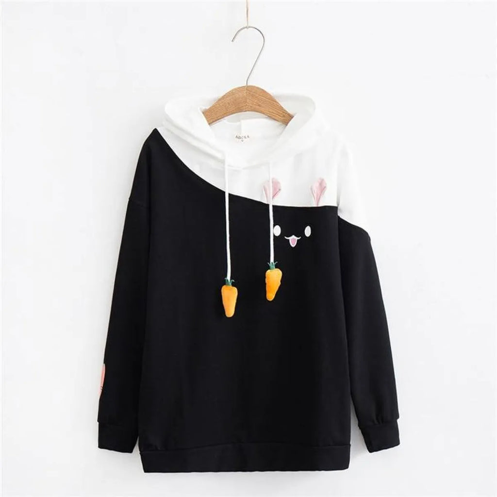 Street Fashion Bunny Hoodie