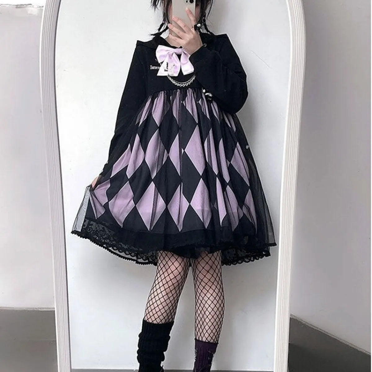 Kawaii Sweet Bow Lace Princess Dresses